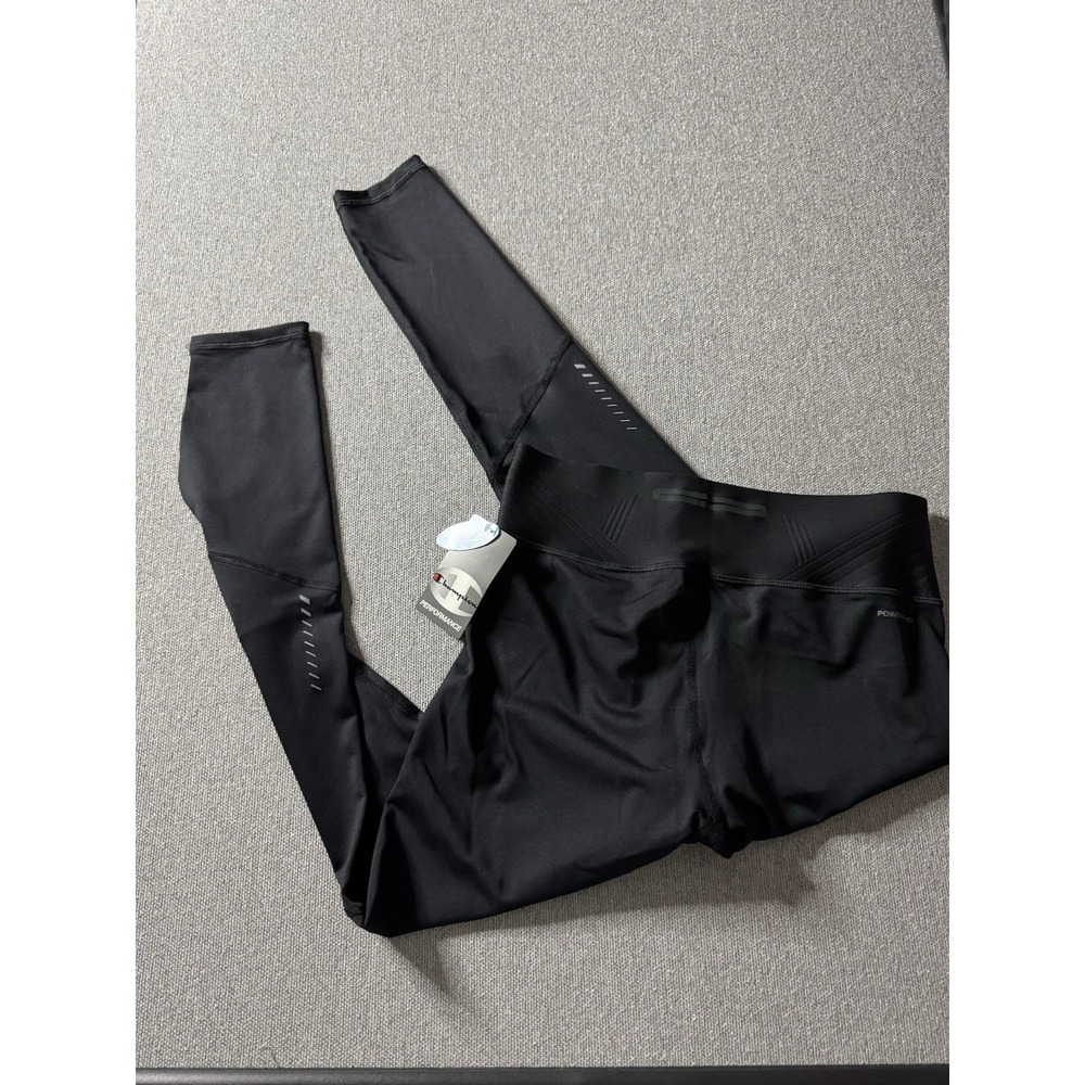 Champion SmoothTec Black Performance Pants Size L Exercise, Activewear, Yoga - Picture 8 of 13